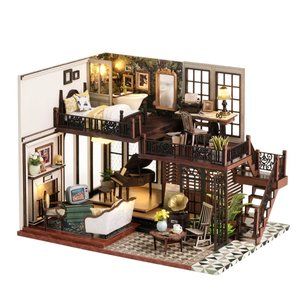 DIY Miniatures Time Impression DIY Toy Miniature House Ship Fast